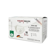 Laden Sie das Bild in den Galerie-Viewer, YOU-M4 Atemschutzmaske FFP2 NR - CE Zertifiziert - Made in Germany
